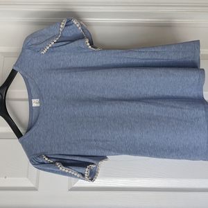 Flutter sleeve top. Super cute!